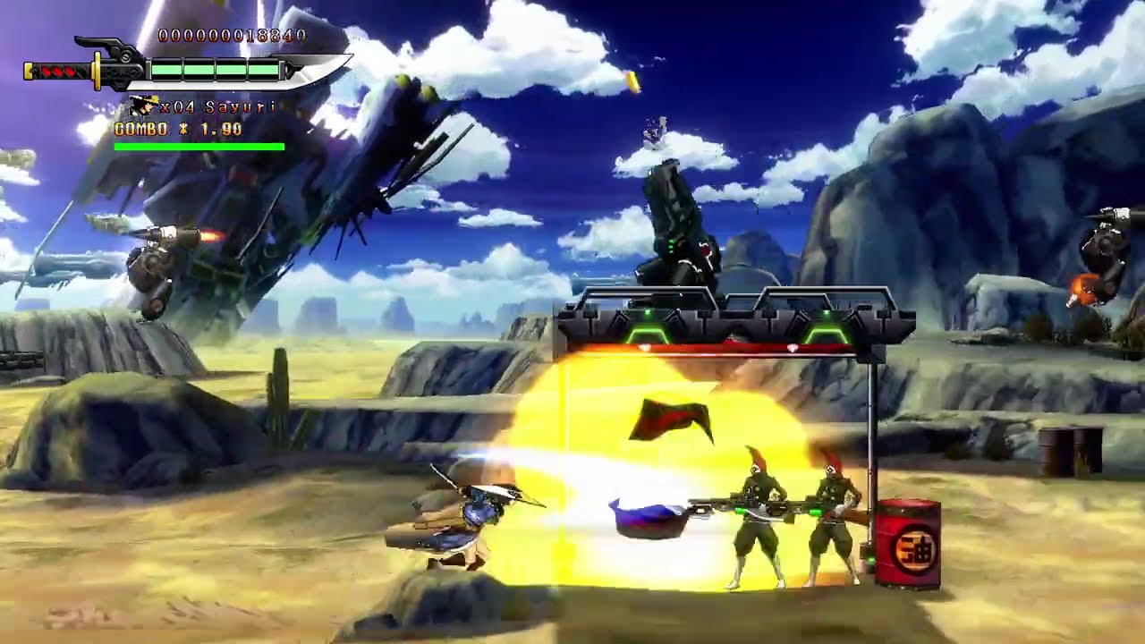Hard Core Uprising: Sayuri Stage 1 S Rank. (Fast Uprising Mode credit farming)
