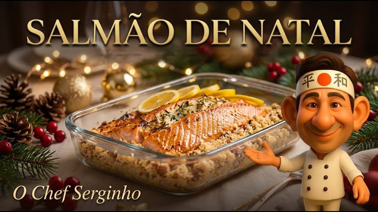 Esse Salmão Vai ROUBAR a Cena da Ceia de Natal