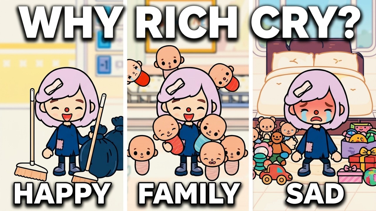 Poor but happy || Rich but unhappy|Toka Boka World Story|Boka Rahat 77 