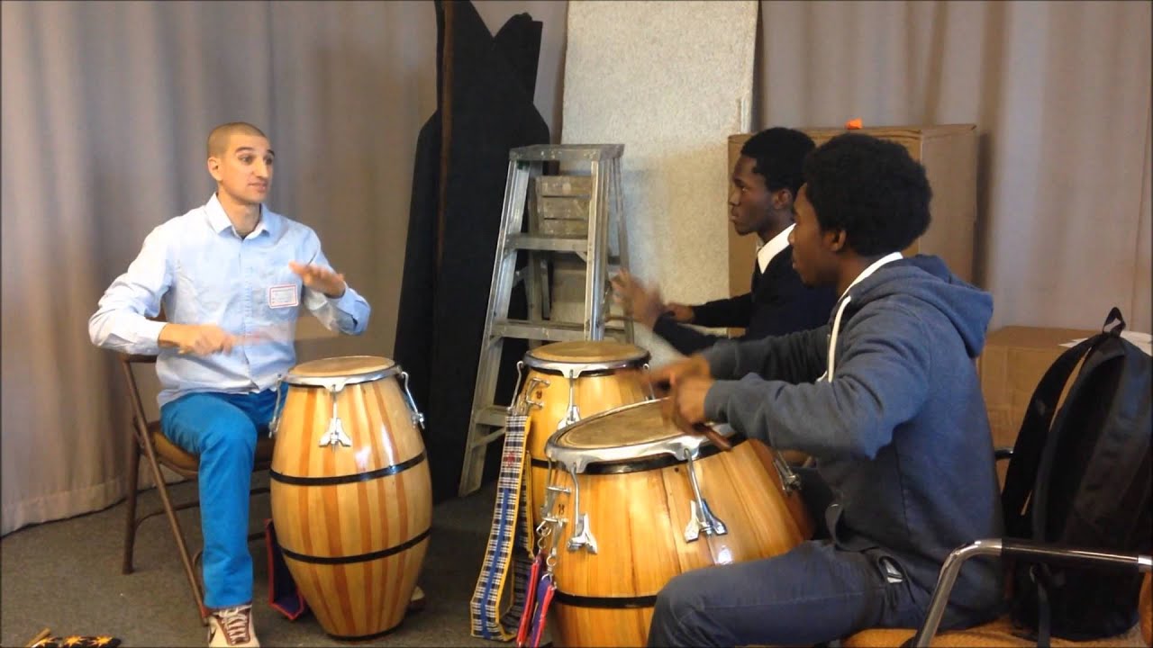 Candombe en Frederick Douglass Academy