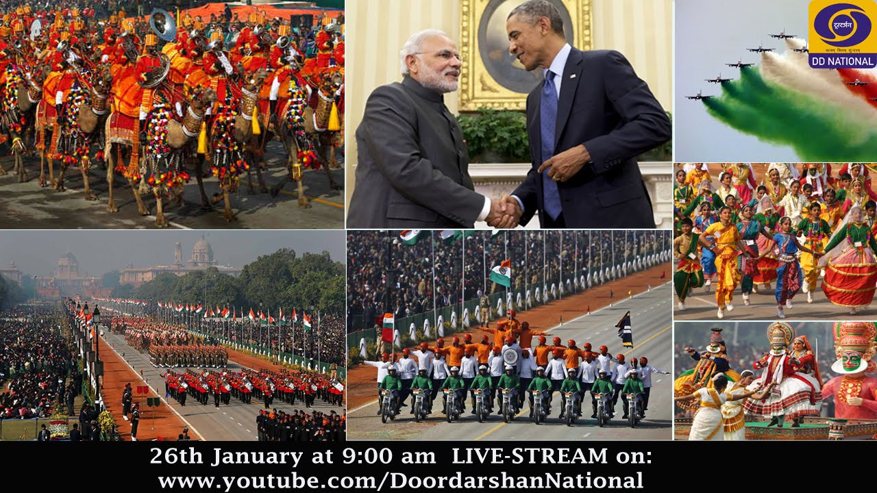 Republic Day Parade - 26th January 2015 - LIVE