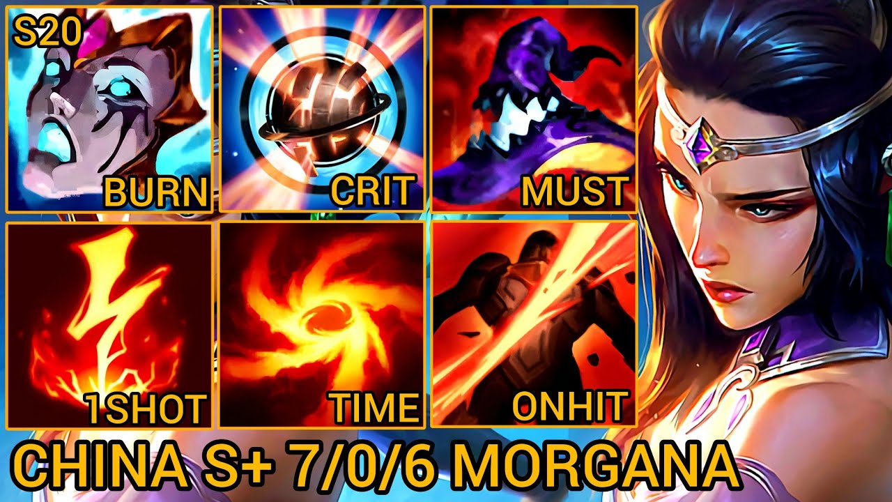 Jungle MORGANA Deletes Without Ultimate - China Wild Rift New Build & Runes By Tiarty