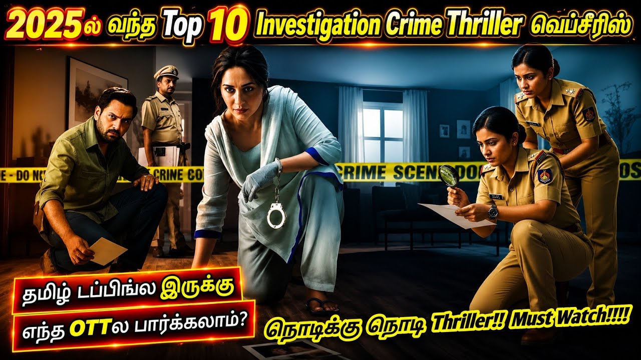 2025ல வந்த Twist மேல Twist இருக்க 10 Crime Thriller Webseries | #webseries #tamil  @wowmoviestamil