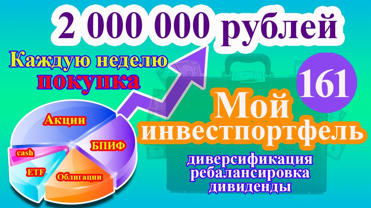 Мой инвестиционный портфель | Инвестиции в будущее | Достойная пенсия #161