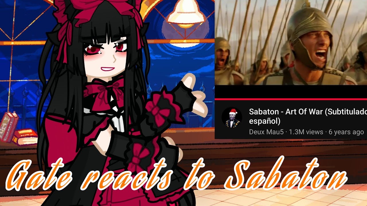 Gate reacts to Art of War by Sabaton