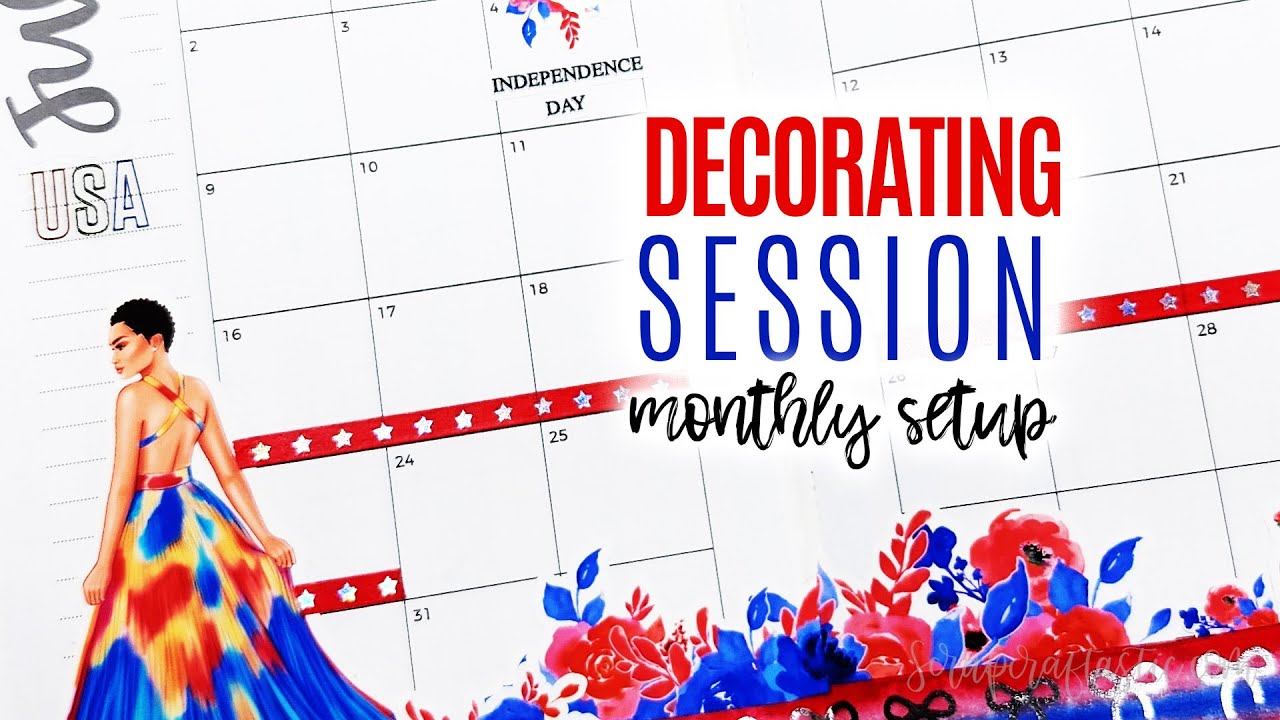 How To Decorate After Planning B6 Stalogy Monthly Setup Plan With Me