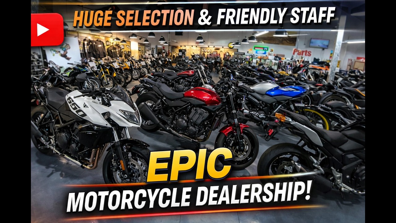 Showroom of Motorcycles kawasaki and Triumph of Tucson