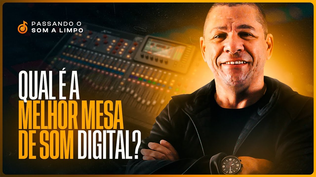 #LIVE129 - QUAL &Eacute; A MELHOR MESA DE SOM DIGITAL?