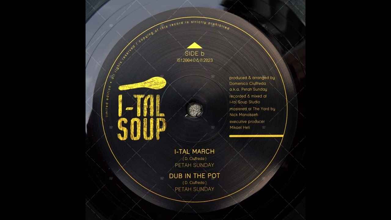 Petah Sunday - I-Tal March/ Dub In The Pot