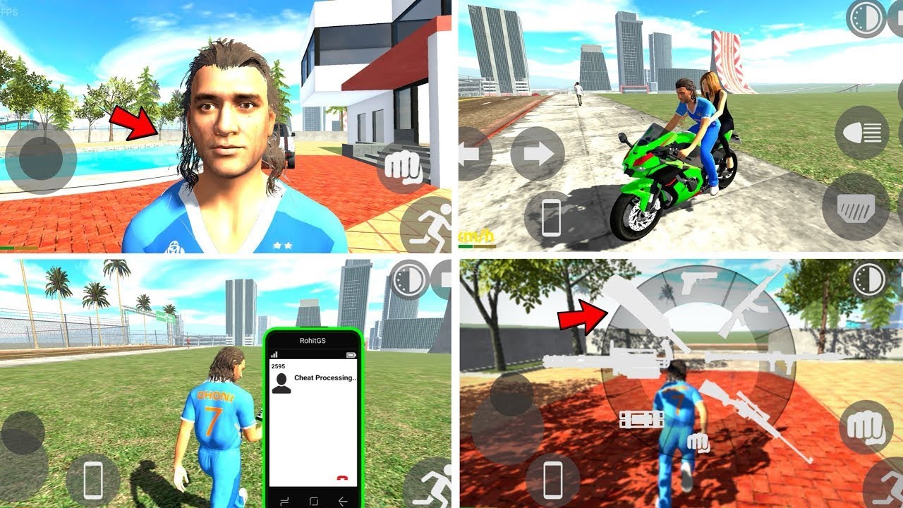 NEW UPDATE ALL CHEAT CODE 2026 in Indian Bike Driving 3D | MS- DHONI CHARACTER CHEAT CODE 🤑igs gamer
