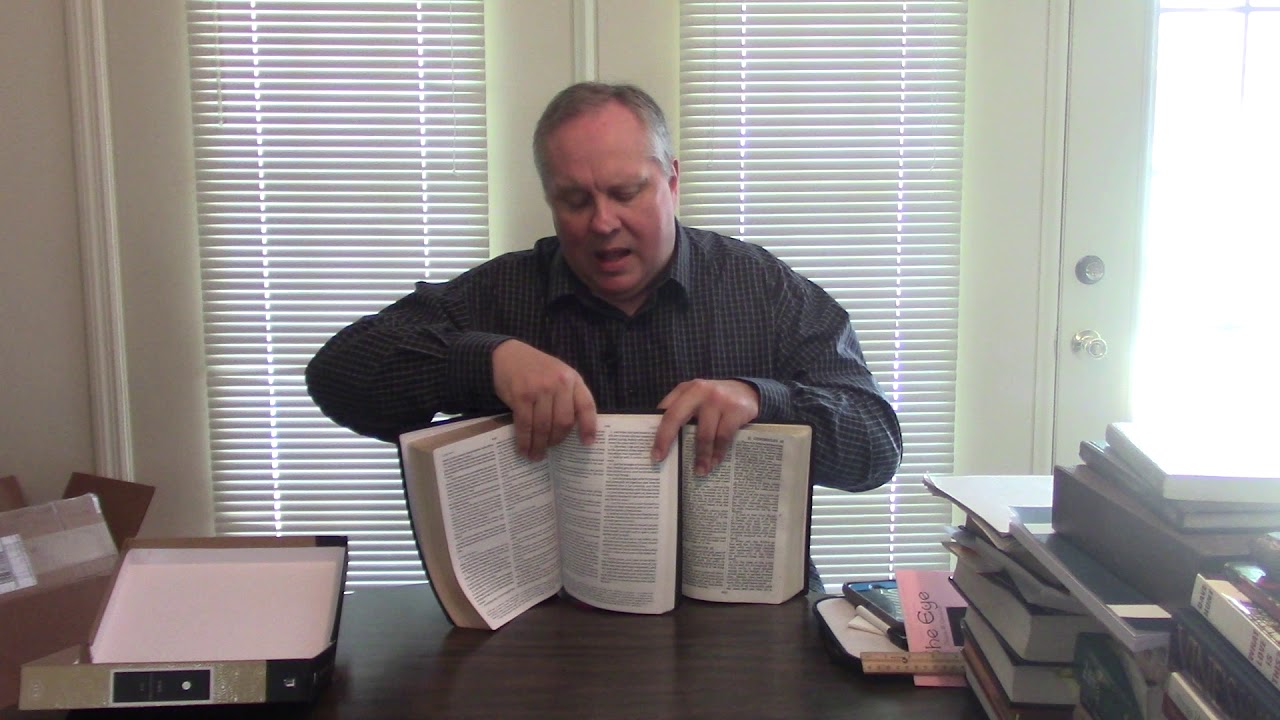 Review l The KJV Preaching Bible By Thomas Nelson