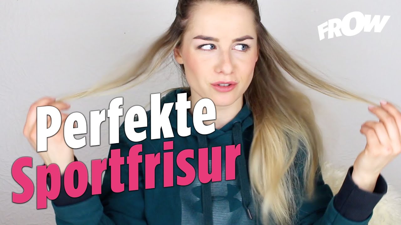Perfekte Sportfrisur | So läuft dir Schweiß nicht in die Augen
