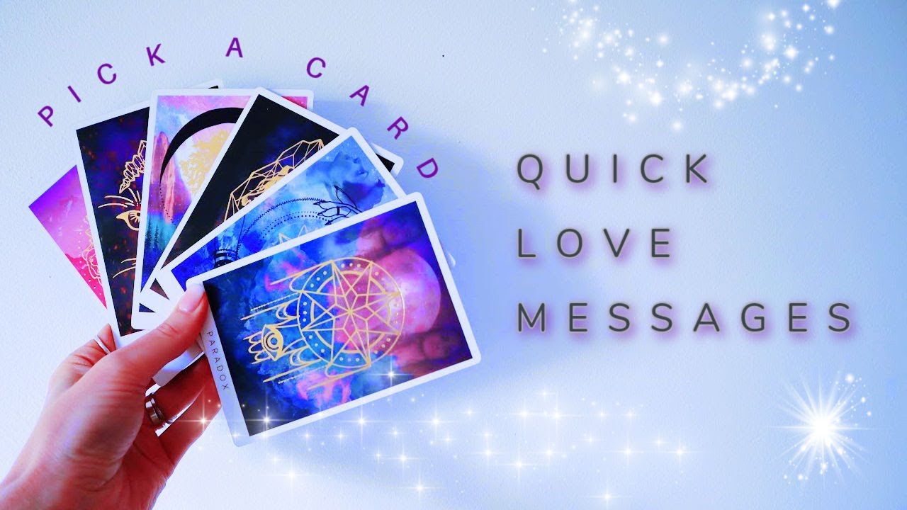 PICK A CARD Quick Love Messages // Love Energies Check-in // What's occurring? Tarot (timeless)