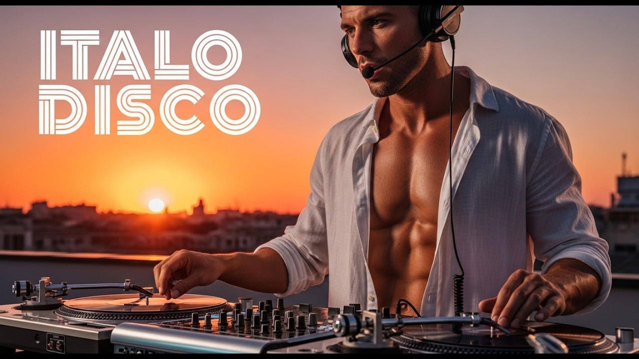 🎶 Italo Disco Summer Lights ✨ 80s DJ Mix | Beach Party Energy