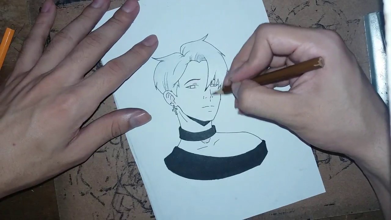 Jimin Anime - BTS  (Speed Drawing)