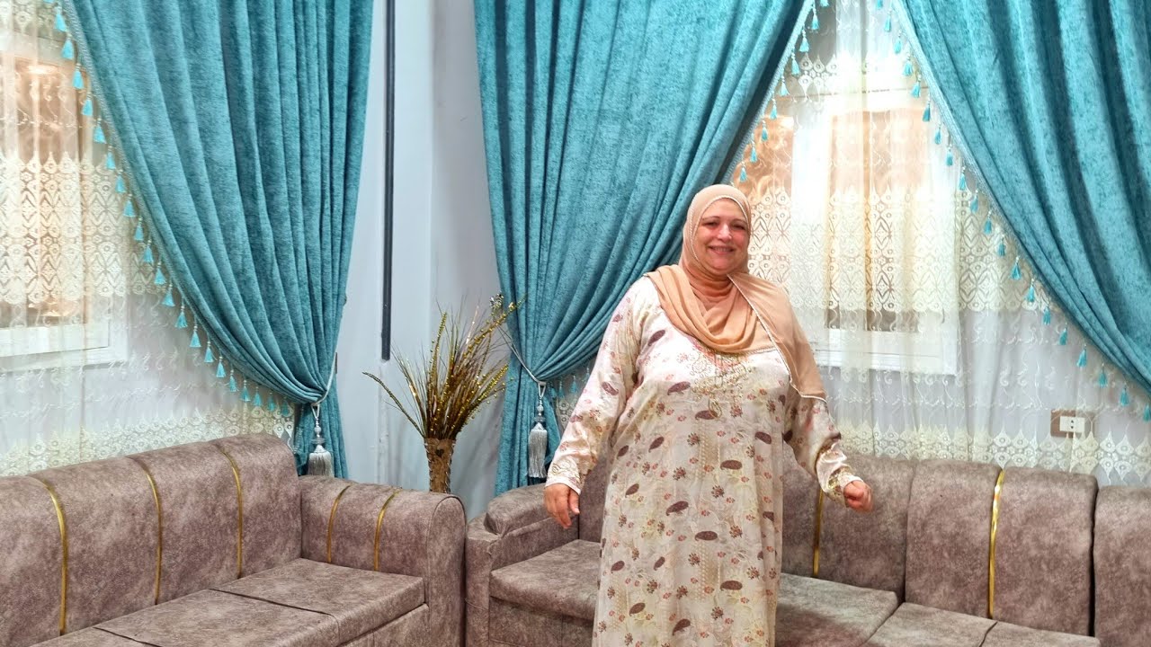 جولة كاملة فى شقة العريس 🤗من حبي لنور عنيا فرشت الشقه بإيديا بس دموعى غلبت عليا وقلبي حزين غصب عنى✋️