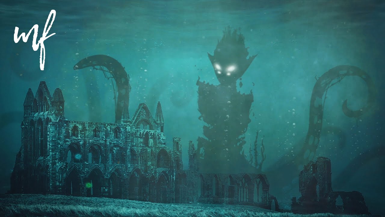 Atlantis Inspired Underwater City ASMR Ambience