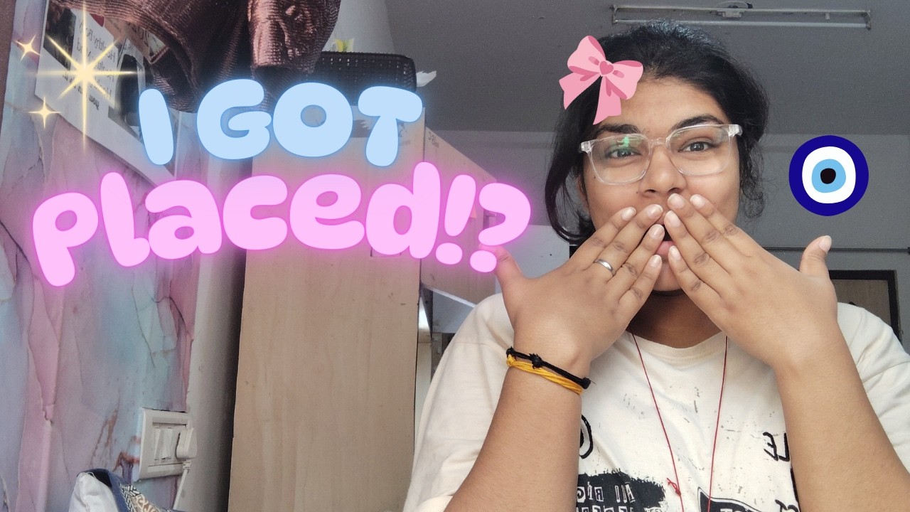 I GOT PLACED!!??✨| ItsMeShreya🌻