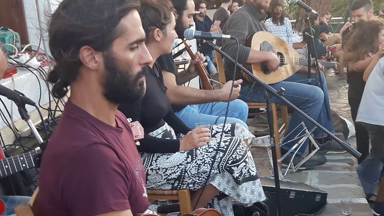 Νίκος Κόχυλας (Ούγκα) στο βιολί / Ικαριώτικος - Πανηγύρι Μαγγανίτης Ικαρία 2017