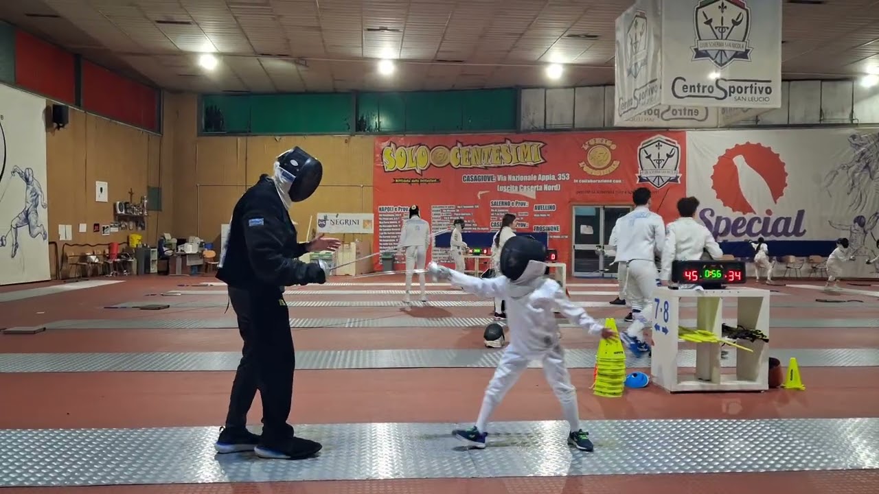 ITALIAN LESSON EPEE. WITH UNDER 6 years (Francesco Cioffi) 