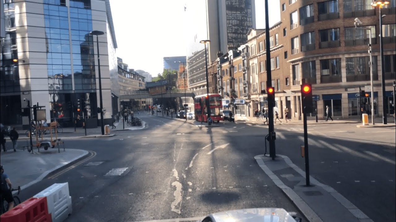 Full Route Visual | London Bus 205: Bow Church - Paddington | 12342 (SN640GR)