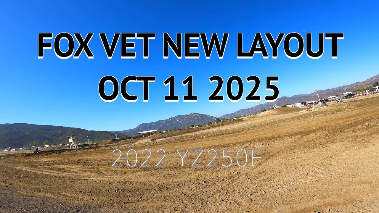 FOX RACEWAY NEW VET TRACK  OCT 11, 2025
