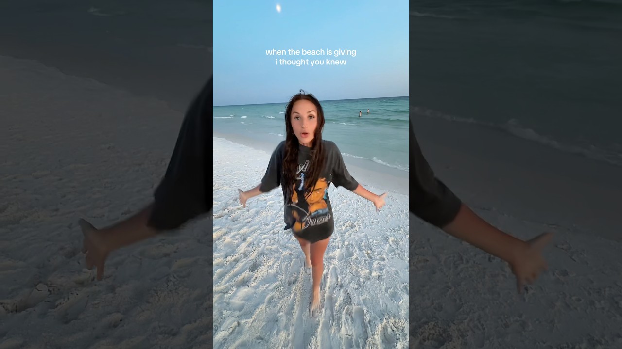 did you actually go to the beach if you didn&rsquo;t reenact this?😭🌊☁️🥥✨ #tsitp #beach #bellyconklin