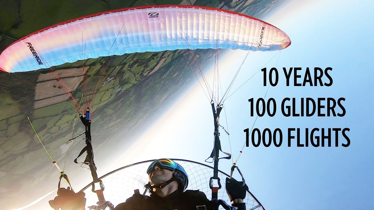 10 years 100 gliders 1000 flights