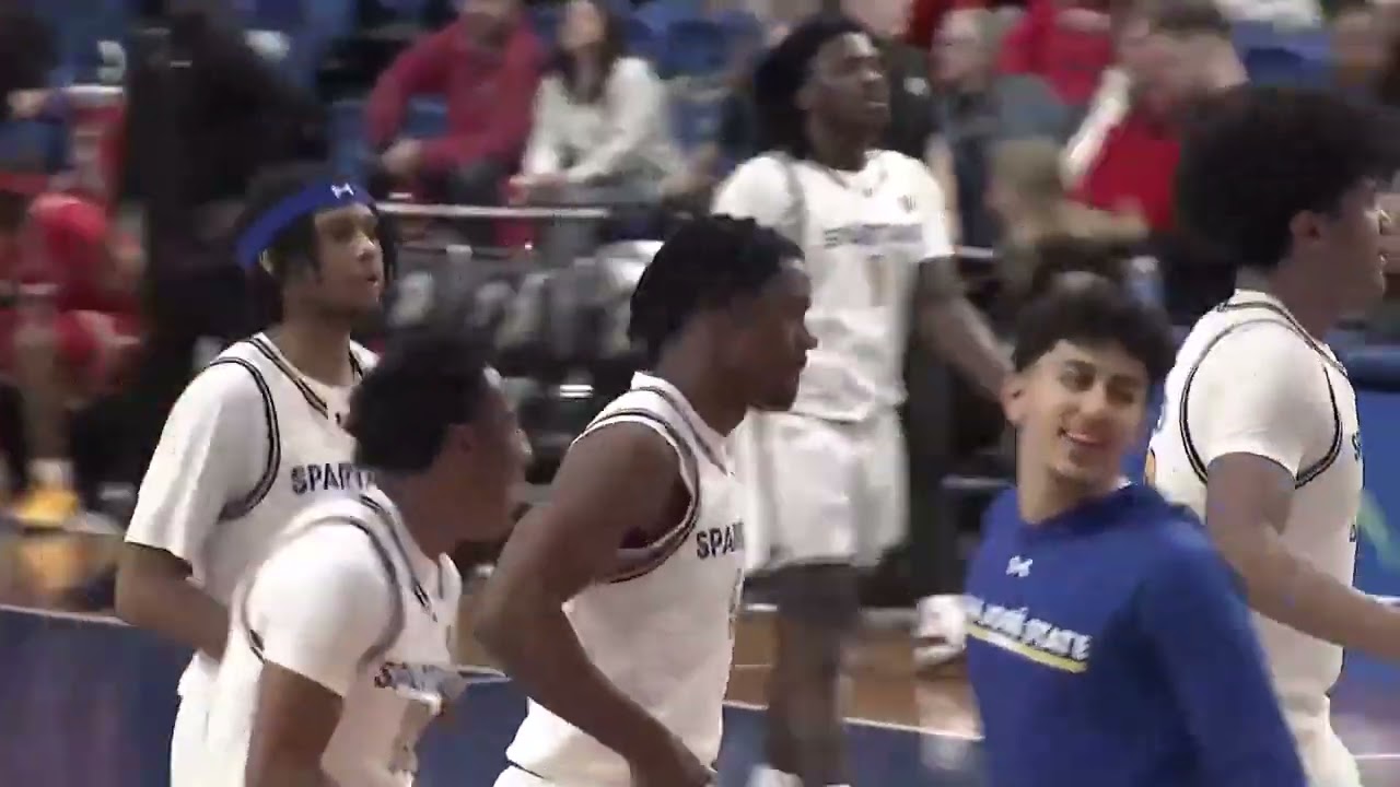 HIGHLIGHTS: New Mexico at San Jose´ State Men's Basketball 1/14/25
