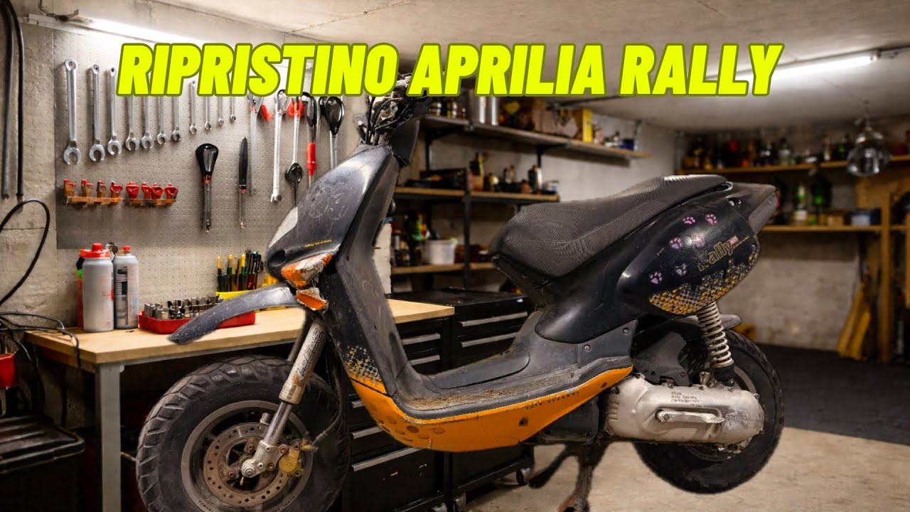 ripristino L’APRILIA RALLY (Disastro Totale) e.p1