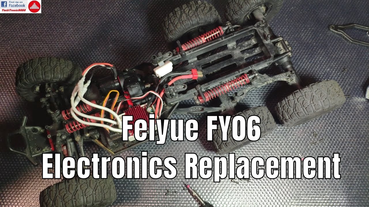 Feiyue FY06 ESC & Motor Replacement Full Guide