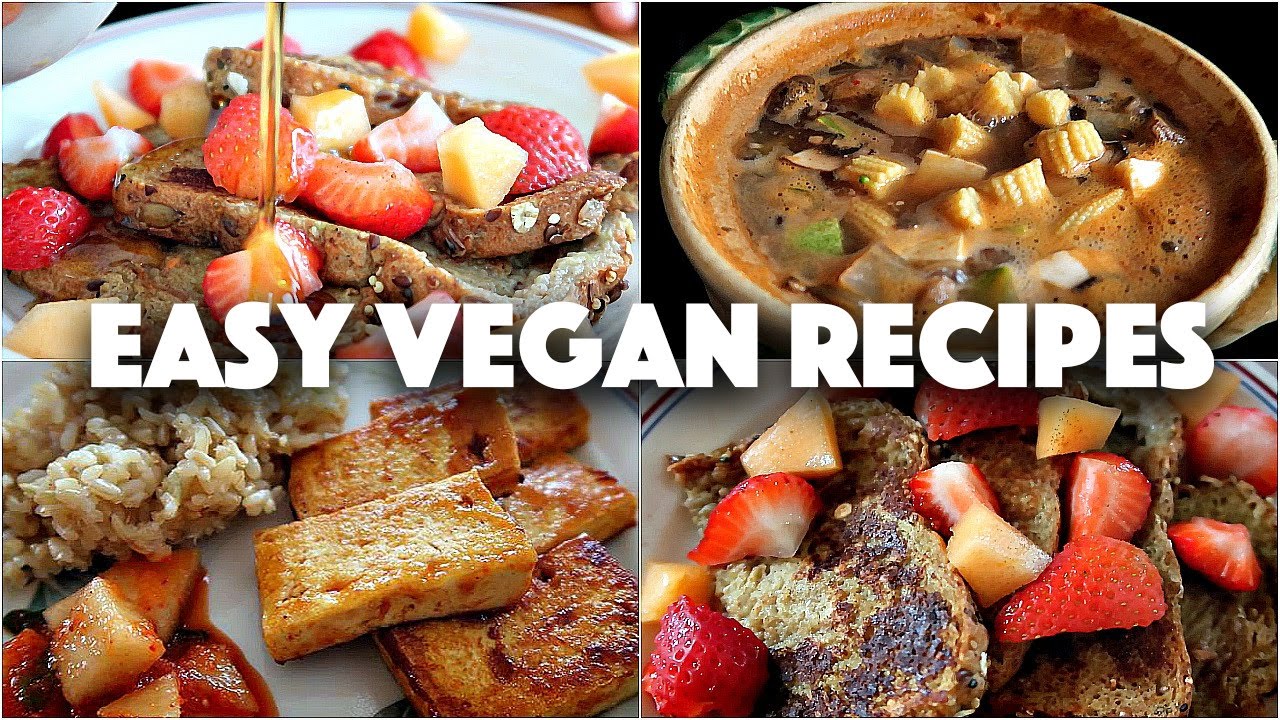 WHAT I EAT IN A DAY #25 (Easy Vegan Recipes)