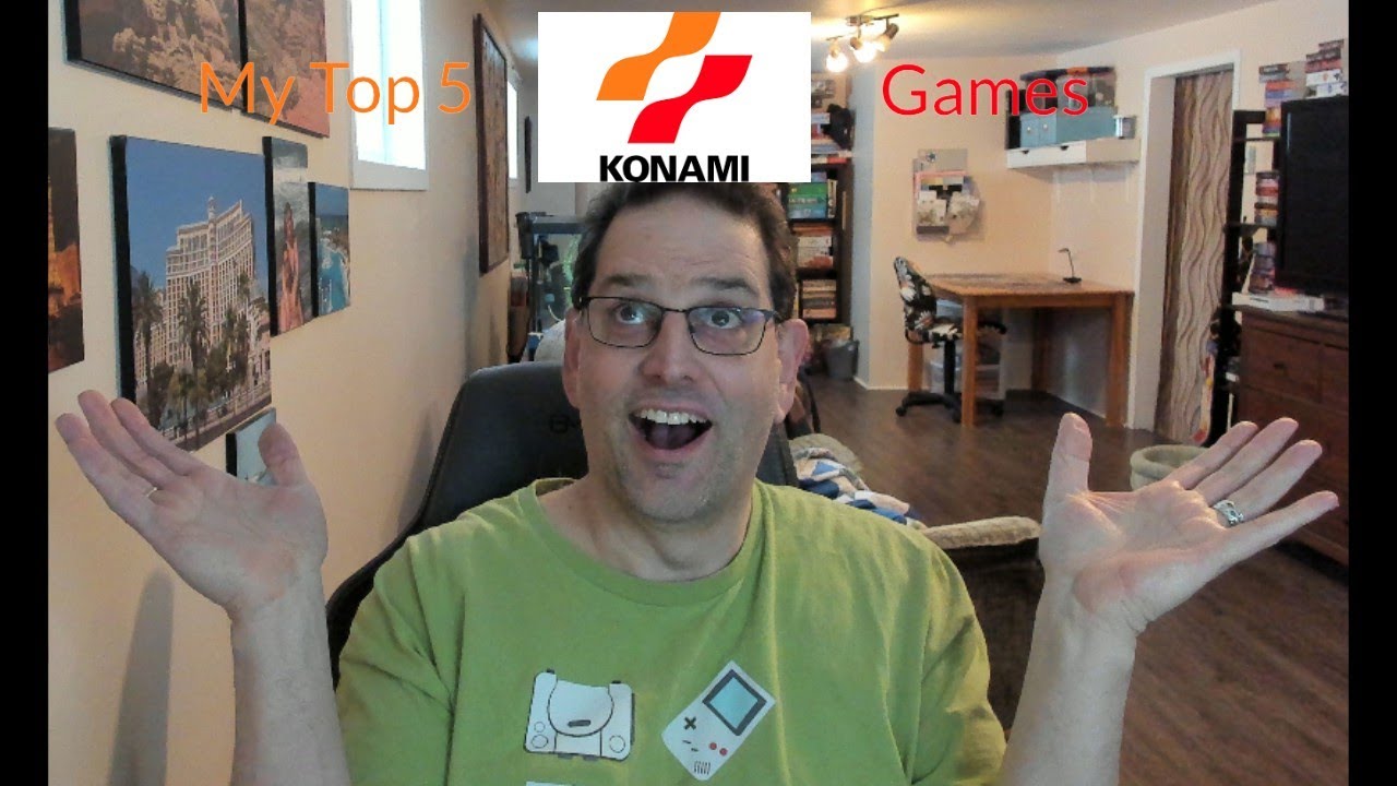 Top 5 Konami Games VR to @raza_is_retro and @gullpayne