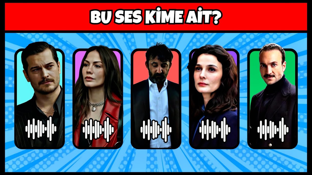 SES BULMACA🎤  Eşref R&uuml;ya Dizisi Oyuncuları Seslerinden Tahmin Et 💥 Eşref R&uuml;ya Dizi- Ses Bulmaca