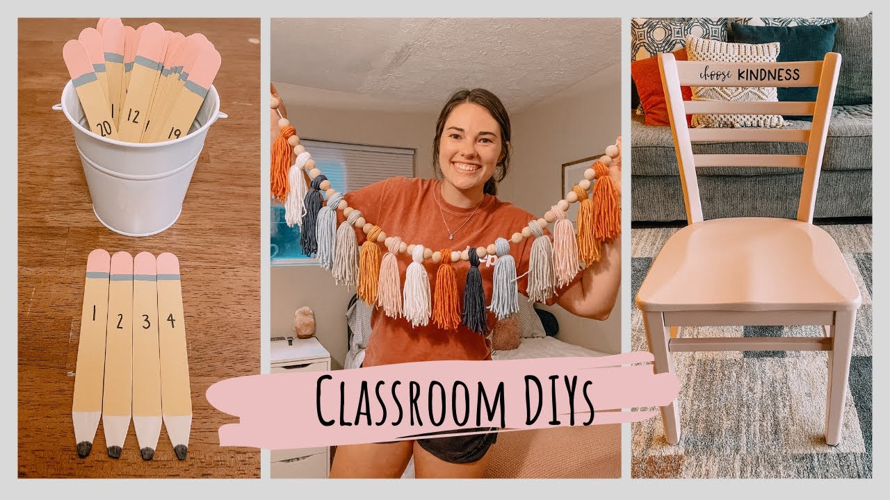 CLASSROOM DIYS | First-Year Teacher Vlog