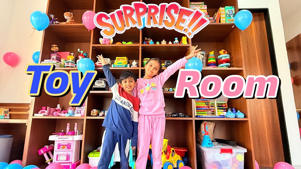 New Toy Room P-2 🧿 || Big Surprise 🤩 || HARVEER Ka Naya Room 👧🏻👦🏻