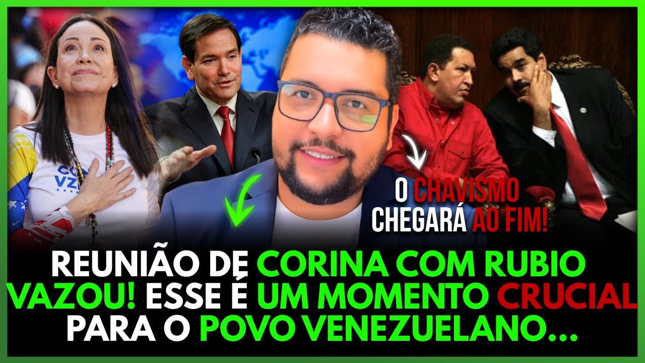 VAZOU A REUNIÃO DE CORINA COM RUBIO!!! TERRÍVEL!