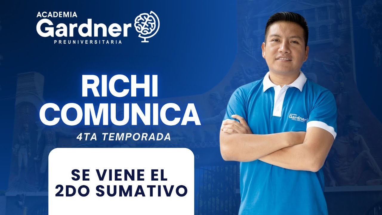 ✅#RichiComunica (4ta temporada) | Cap. 2 - SE VIENEN EL 2do SUMATIVO DEL CEPUNT