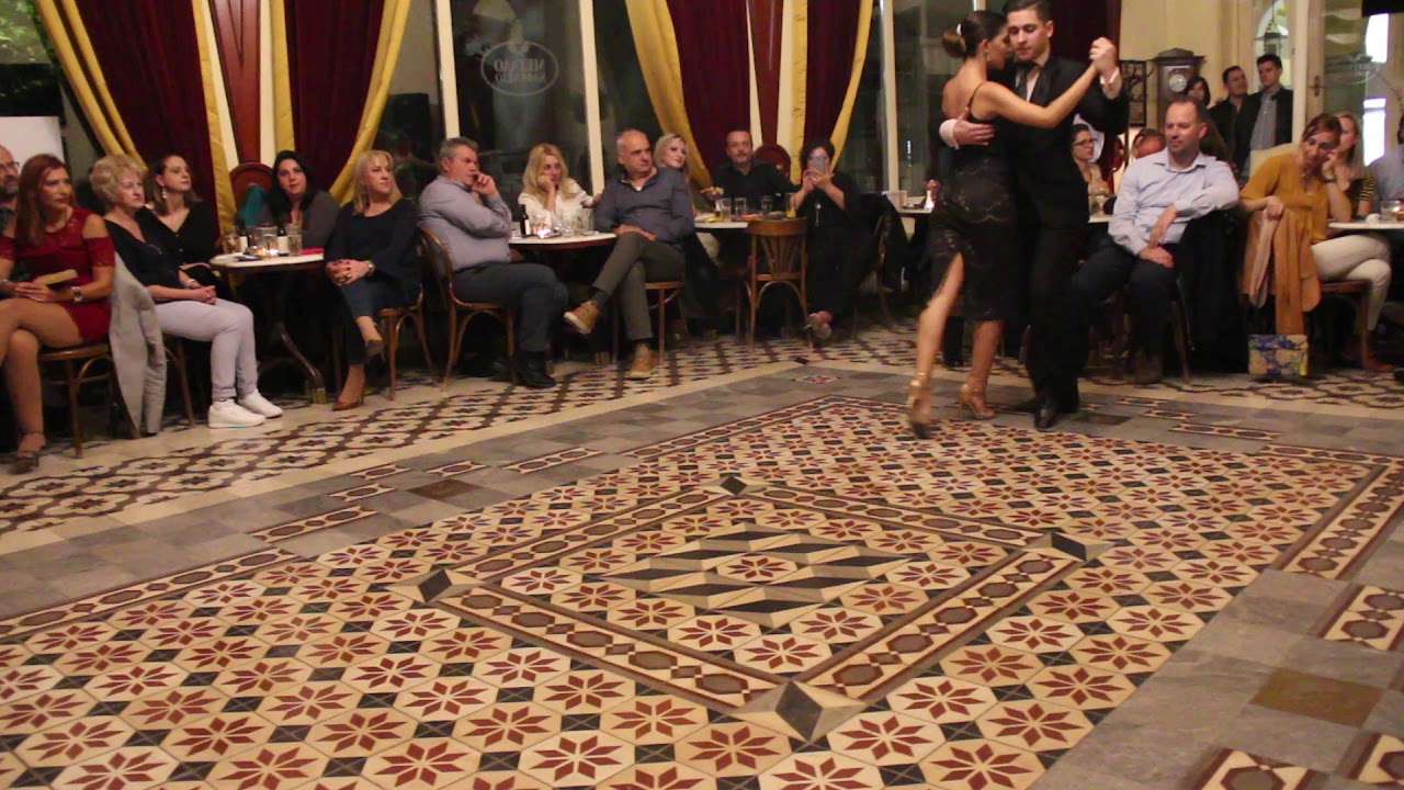 Lucas Gauto y Naima Gerasopoulou. 