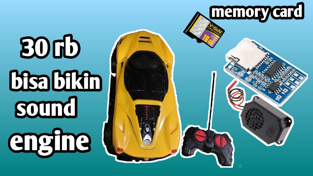 cara buat sound engine simple tanpa arduino