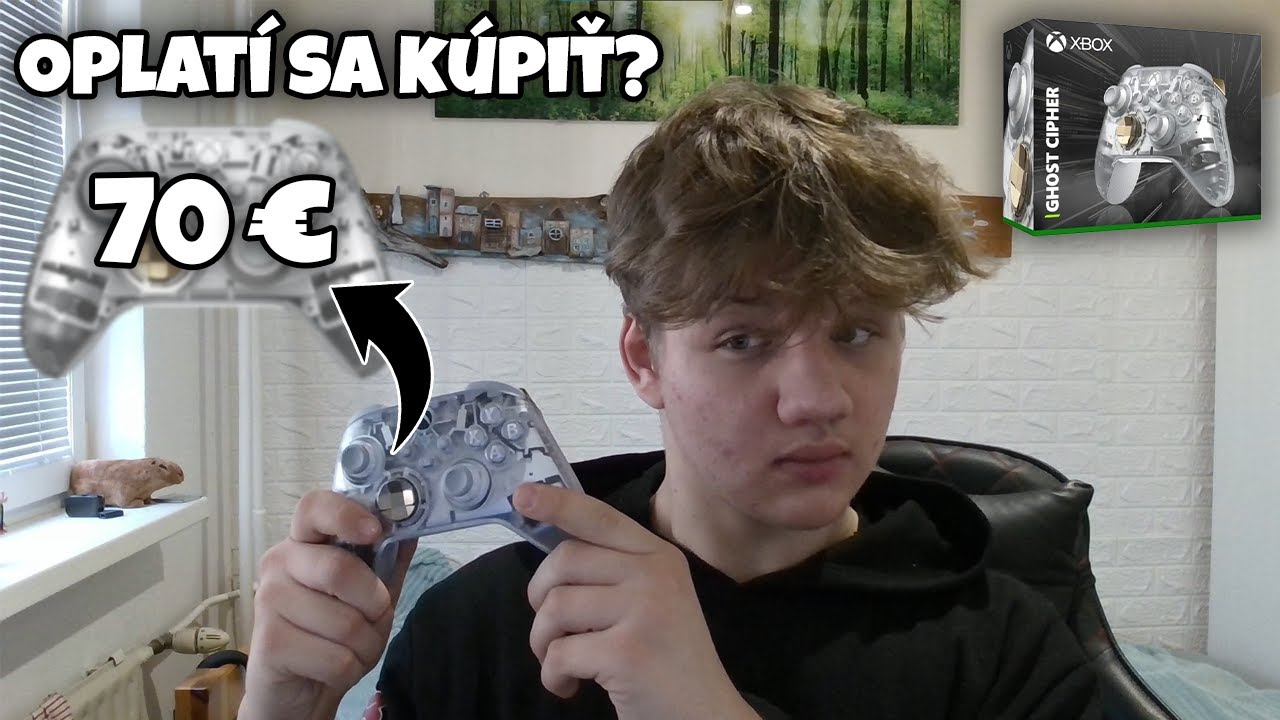 NAJKRAJŠÍ XBOX OVLÁDAČ?😍 Xbox Ghost Cipher Unboxing & Test