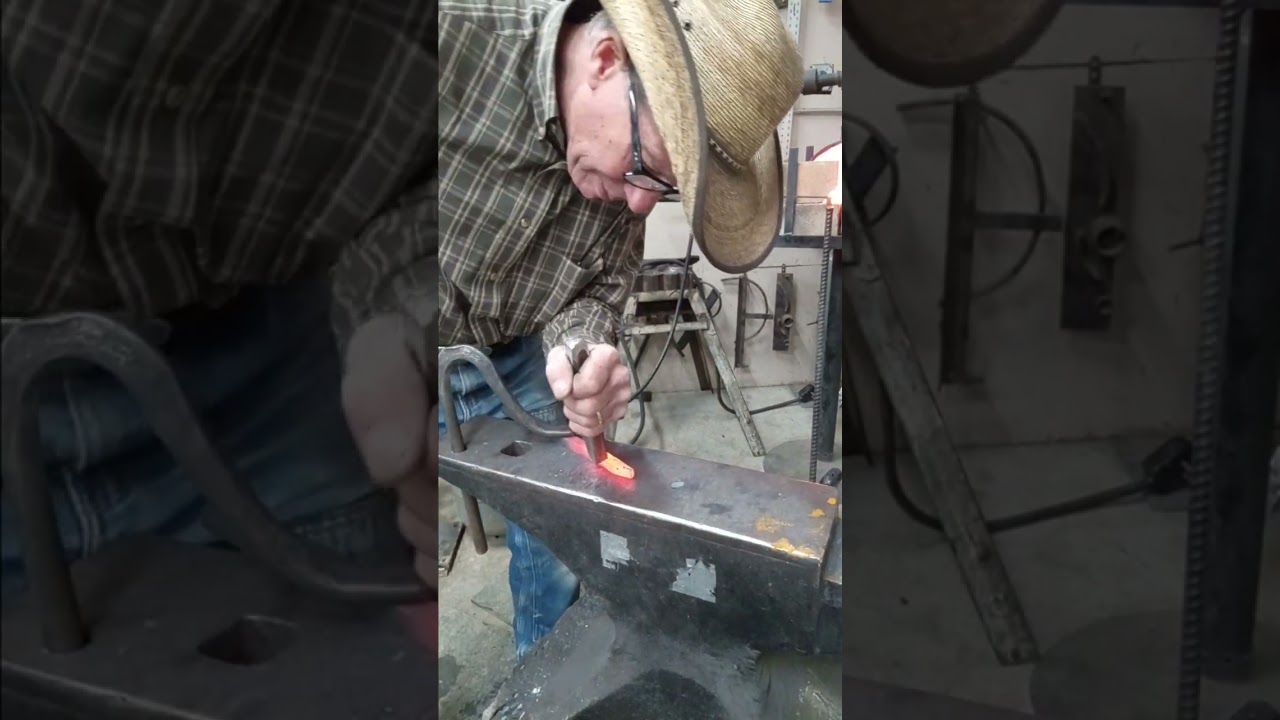 Forging the Cowboy.  Gordon Williams Zion Blacksmith School