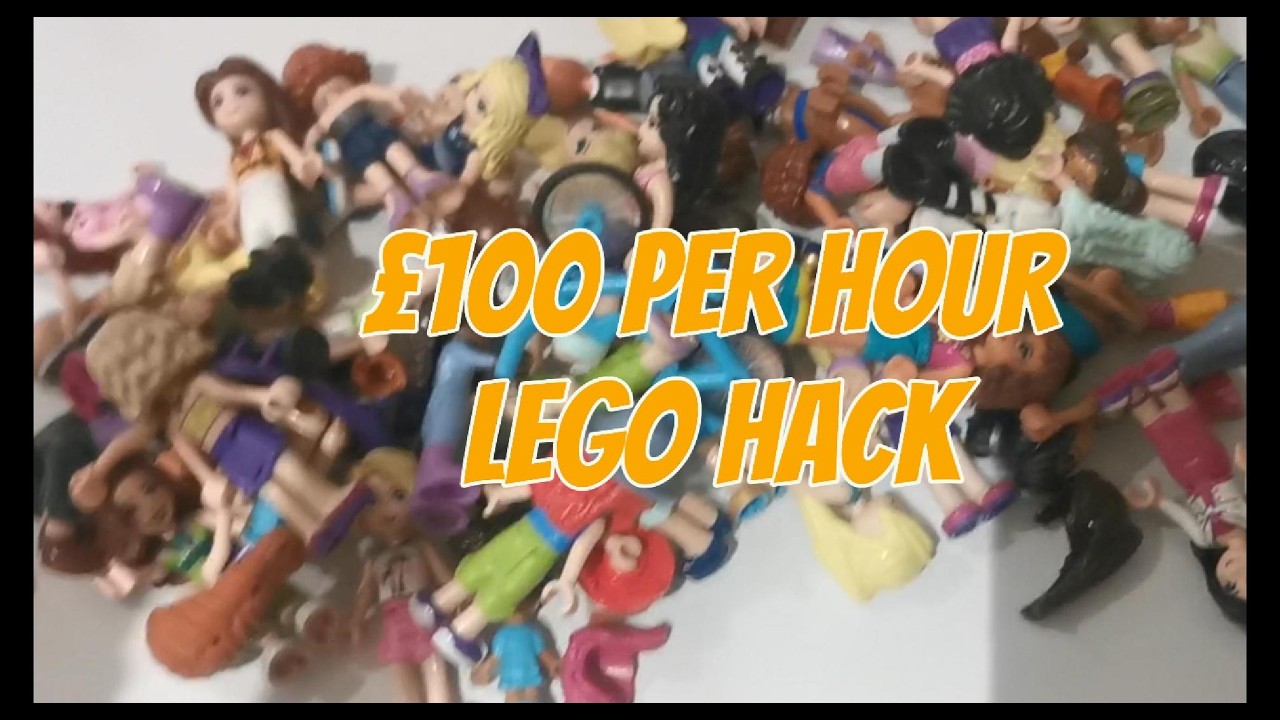Make &pound;100 an Hour buying & selling lego