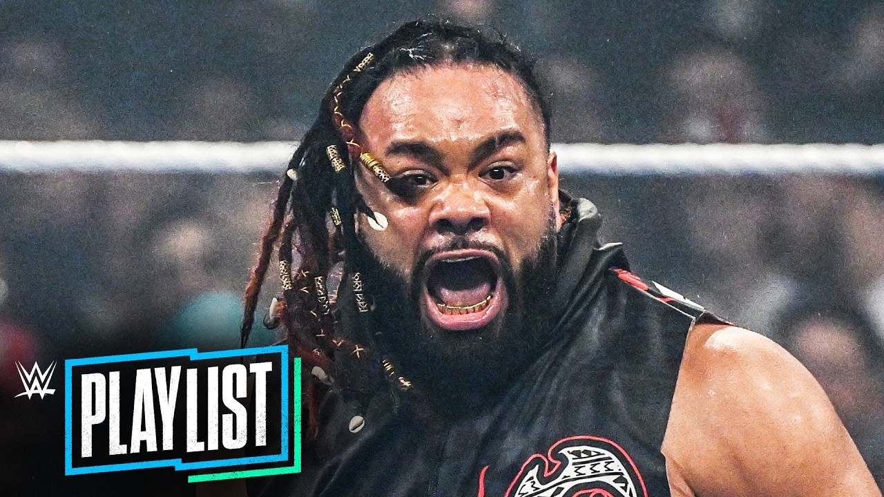 Джейкоб Фату уничтожает всех на своем пути: плейлист WWE
