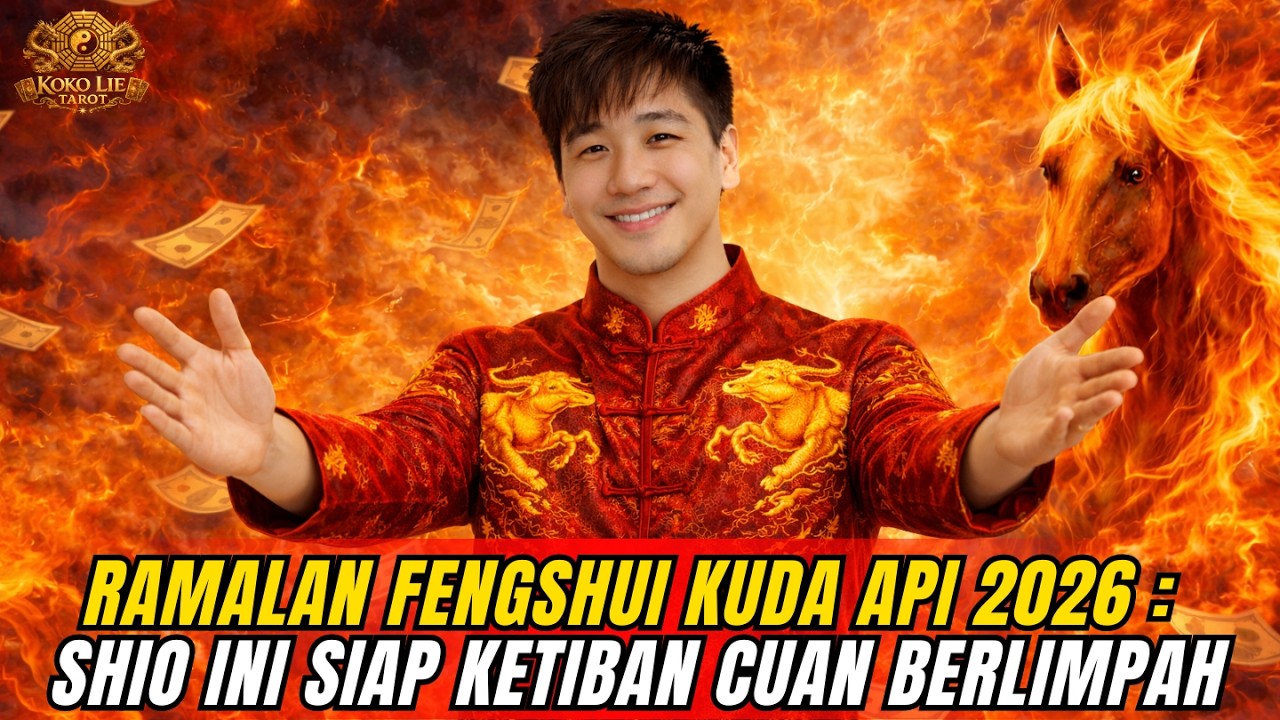 Ramalan Fengshui Kuda Api 2026 : 6 Shio Ini Siap Ketiban Cuan Berlimpah