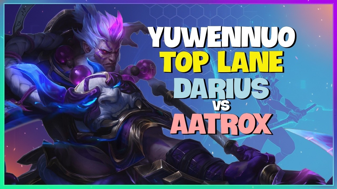 Rank 1 Darius : This CN Super Server Legend is CRUSHING Aatrox with INSANE Mechanics