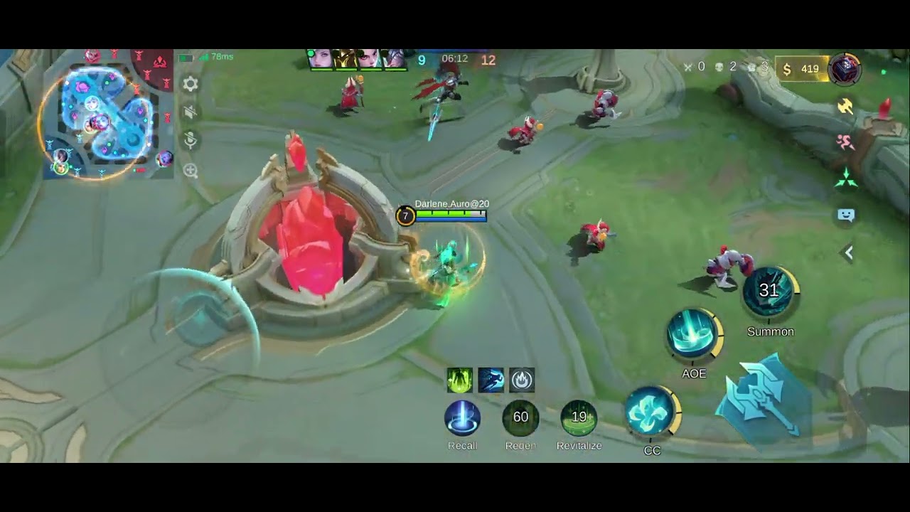 Mobile legends#my red team full power Maha dhamaka blue team ko haraya aur ki Jeet hasil video 😈☠️🔥