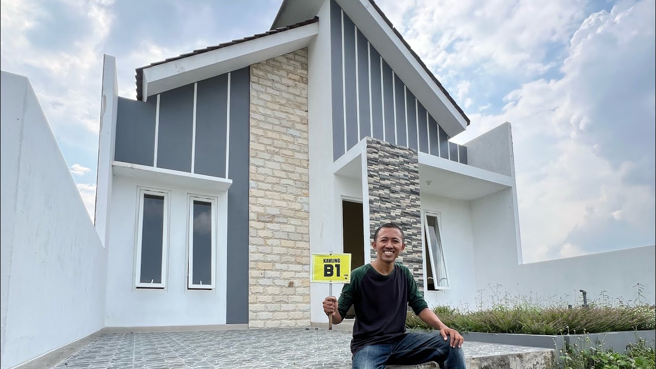 Rumah Modern Minimalis, Tanah 7x10 Meter. Perumahan Mutiara Kurungrejo Residence Tanjunganom Nganjuk