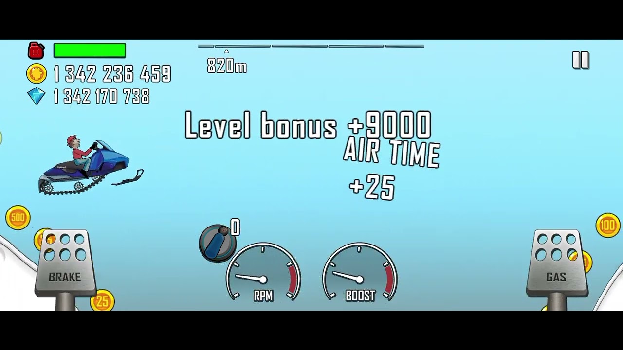 Hill Climb Racing Gameplay | Impossible Hill Challenge 😱 #shorts