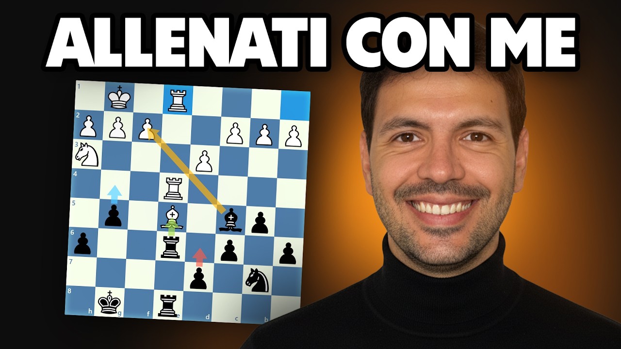 Allenati per diventare MAESTRO DI SCACCHI con me! | 1h di studio (no musica)